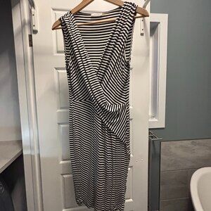 Calvin Klein Dress Black & White Women's Size 10